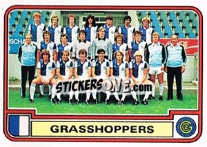 Figurina Team - Football Switzerland 1979-1980 - Panini