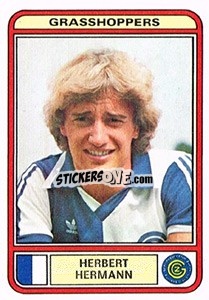 Figurina Herbert Hermann - Football Switzerland 1979-1980 n. 93 - Panini