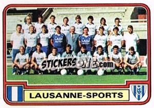 Sticker Team - Football Switzerland 1979-1980 n. 95 - Panini