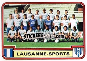 Sticker Team - Football Switzerland 1979-1980 - Panini