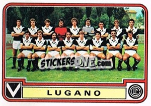 Figurina Team - Football Switzerland 1979-1980 - Panini