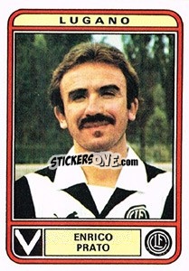 Sticker Enrico Prato - Football Switzerland 1979-1980 n. 115 - Panini