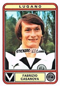 Cromo Fabrizio Casanova - Football Switzerland 1979-1980 - Panini