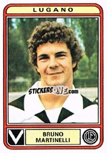 Sticker Bruno Martinelii - Football Switzerland 1979-1980 - Panini