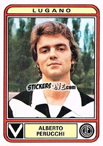 Figurina Alberto Perucchi - Football Switzerland 1979-1980 n. 119 - Panini