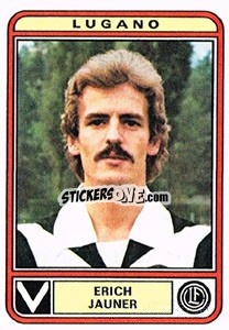 Cromo Erich Jauner - Football Switzerland 1979-1980 - Panini