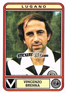 Sticker Vincenzo Brenna - Football Switzerland 1979-1980 - Panini