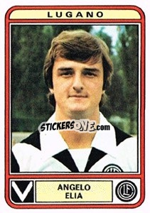 Cromo Angelo Elia - Football Switzerland 1979-1980 - Panini