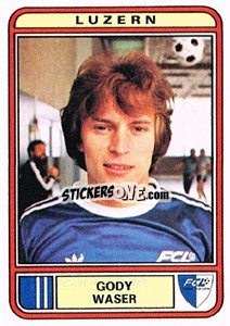 Sticker Gody Waser - Football Switzerland 1979-1980 - Panini