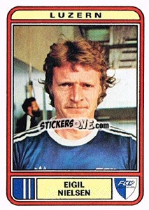 Figurina Eigil Nielsen - Football Switzerland 1979-1980 n. 137 - Panini