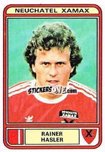 Figurina Rainer Hasler - Football Switzerland 1979-1980 - Panini