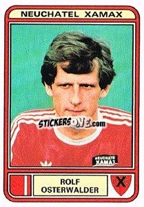 Sticker Rolf Osterwalder - Football Switzerland 1979-1980 n. 151 - Panini