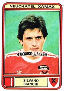 Sticker Silvano Bianchi - Football Switzerland 1979-1980 n. 153 - Panini