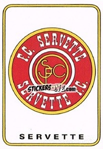 Sticker Badge - Football Switzerland 1979-1980 n. 162 - Panini