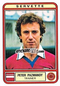 Cromo Peter Pazmandy - Football Switzerland 1979-1980 - Panini