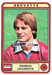 Sticker Franco Cucinotta - Football Switzerland 1979-1980 - Panini