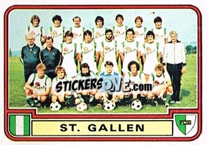 Sticker Team - Football Switzerland 1979-1980 n. 197 - Panini