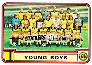 Sticker Team - Football Switzerland 1979-1980 - Panini