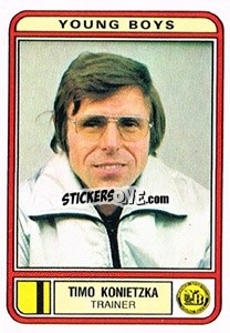 Sticker Timo Konietzka - Football Switzerland 1979-1980 - Panini