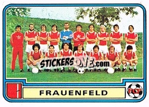 Figurina Team - Football Switzerland 1979-1980 - Panini