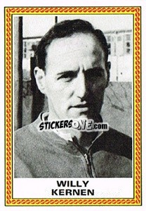 Sticker Willy Kernen - Football Switzerland 1979-1980 - Panini