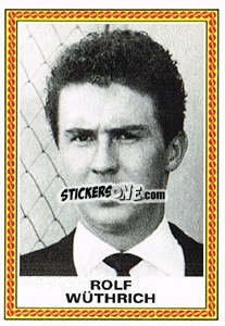 Sticker Rolf Wuthrich - Football Switzerland 1979-1980 n. 390 - Panini