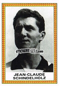 Cromo Jean-Claude Schindelholz - Football Switzerland 1979-1980 n. 393 - Panini
