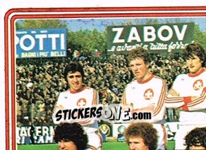 Sticker Team - Football Switzerland 1978-1979 n. 1 - Panini
