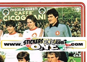 Figurina Team - Football Switzerland 1978-1979 - Panini
