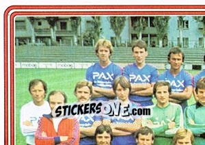 Figurina Team - Football Switzerland 1978-1979 - Panini