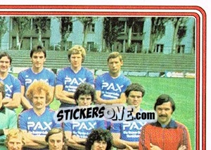 Figurina Team - Football Switzerland 1978-1979 - Panini