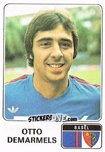 Sticker Otto Demarmels - Football Switzerland 1978-1979 n. 20 - Panini