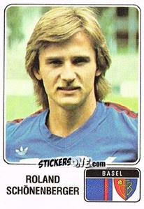 Sticker Roland Schoneberger - Football Switzerland 1978-1979 n. 21 - Panini