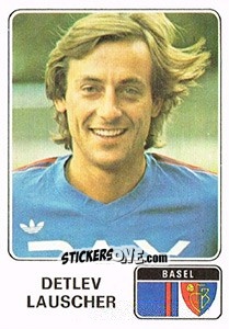 Sticker Detlev Lauscher - Football Switzerland 1978-1979 - Panini