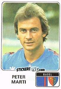 Sticker Peter Marti - Football Switzerland 1978-1979 n. 23 - Panini