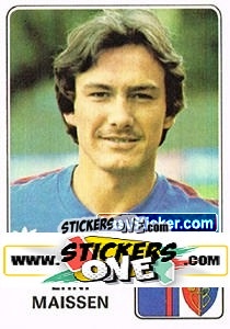 Sticker Erni Maissen - Football Switzerland 1978-1979 - Panini