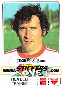 Sticker Herbe Revelli - Football Switzerland 1978-1979 - Panini