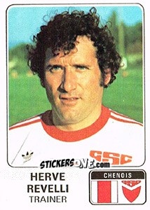 Figurina Herbe Revelli - Football Switzerland 1978-1979 - Panini