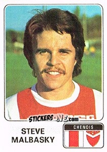 Figurina Steve Malbasky - Football Switzerland 1978-1979 - Panini