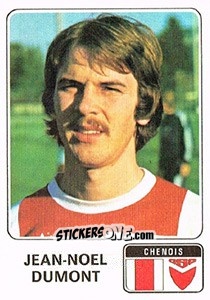 Figurina Jean-Noel Dumont - Football Switzerland 1978-1979 - Panini