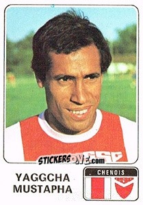 Sticker Yaggcha Mustapha - Football Switzerland 1978-1979 - Panini