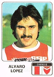 Sticker Alvaro Lopez - Football Switzerland 1978-1979 - Panini