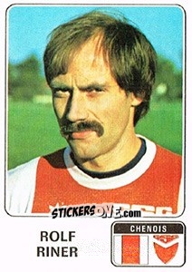 Sticker Rolf Riner - Football Switzerland 1978-1979 - Panini