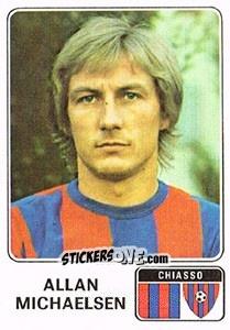 Sticker Allan Michaelsen - Football Switzerland 1978-1979 n. 52 - Panini