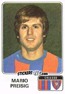 Sticker Mario Preisig - Football Switzerland 1978-1979 n. 56 - Panini