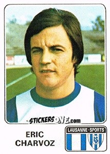 Sticker Eric Charvoz - Football Switzerland 1978-1979 n. 76 - Panini