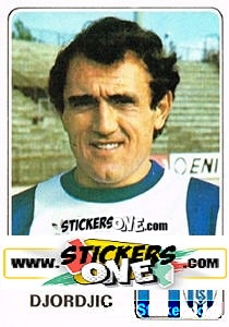 Sticker Svemir Djordic - Football Switzerland 1978-1979 - Panini