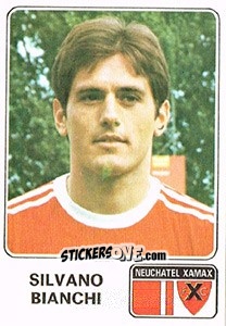 Figurina Silvano Biancho - Football Switzerland 1978-1979 - Panini