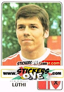 Sticker Robert Luthi - Football Switzerland 1978-1979 - Panini