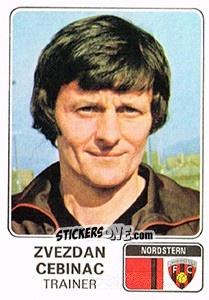 Sticker Zvezdan Cebinac - Football Switzerland 1978-1979 - Panini